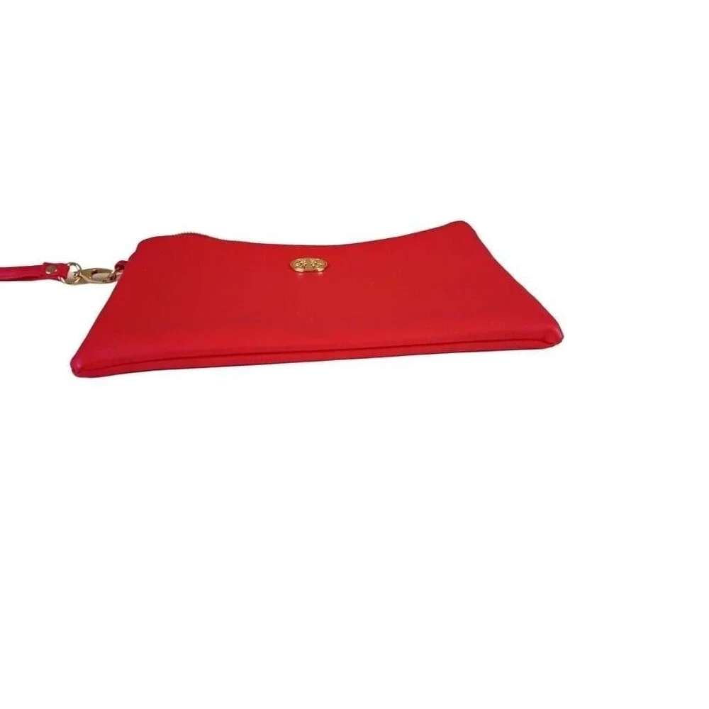 Shiseido Red Novelty Wristlet Cosmetic Pouch